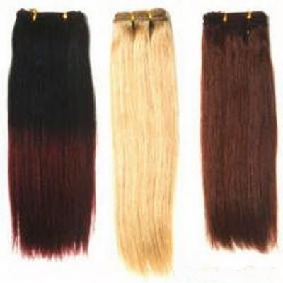 Clip in hair extensions